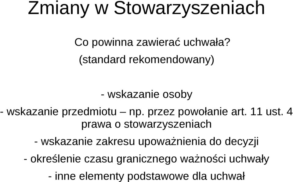 przez powołanie art. 11 ust.