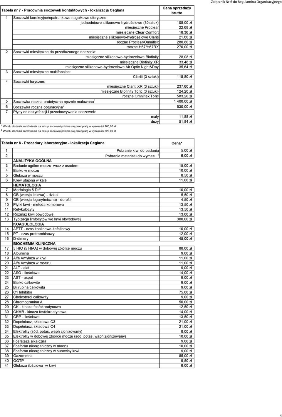 do przedłużonego noszenia: miesięczne silikonowo-hydrożelowe Biofinity 28,08 zł miesięczne Biofinity XR 33,48 zł miesięczne silikonowo-hydrożelowe Air Optix Night&Day 35,64 zł 3 Soczewki miesięczne