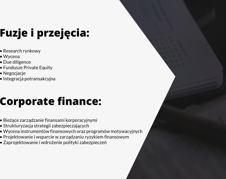 Strukturyzacja strategii zabezpieczających Wycena instrumentów finansowych oraz programów