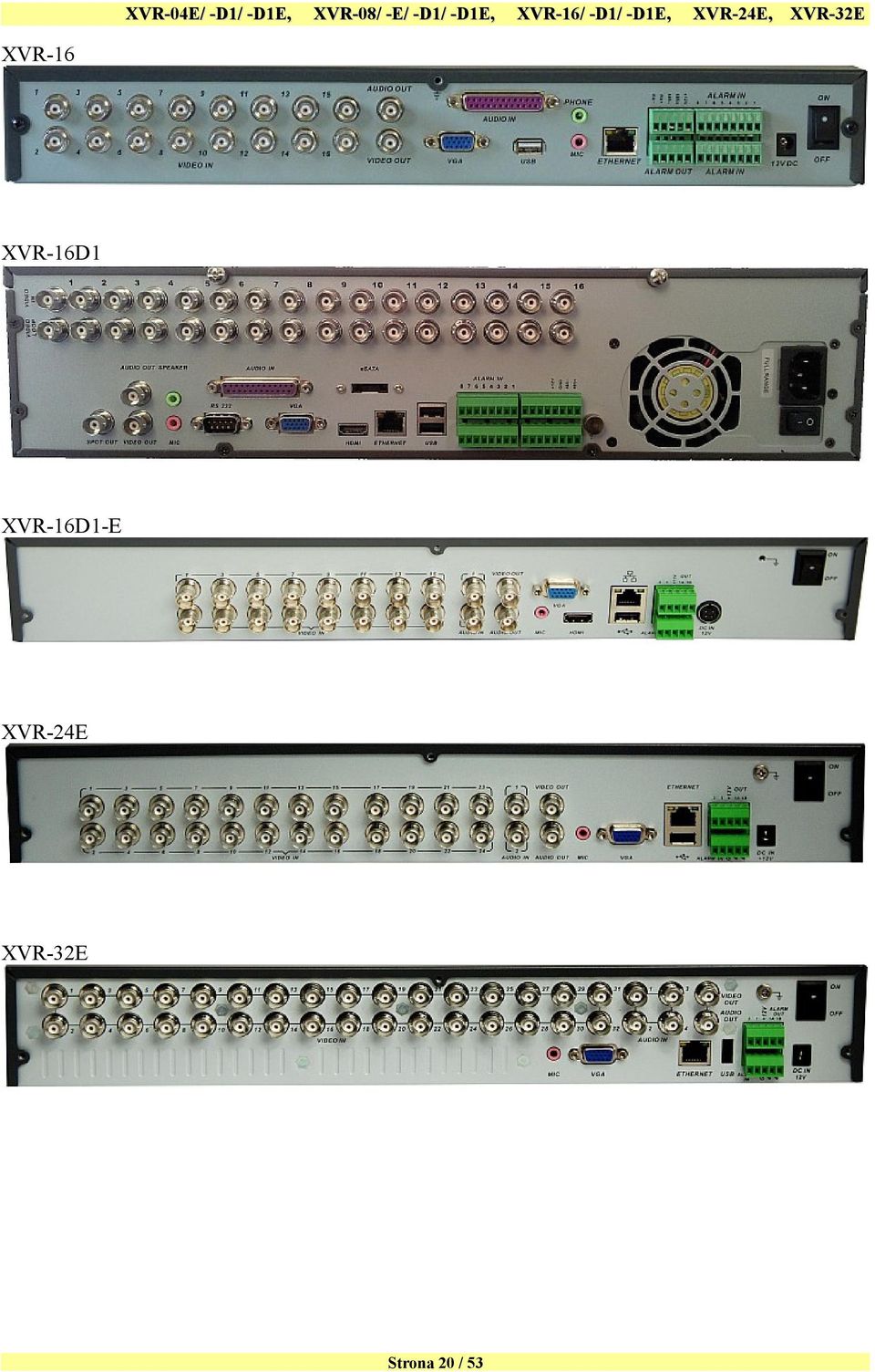 XVR-24E