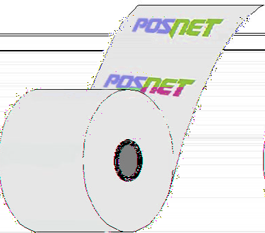 Ważne zalecenia Zaleca się używanie oryginalnego papieru termicznego z nadrukiem firmowym Posnet.