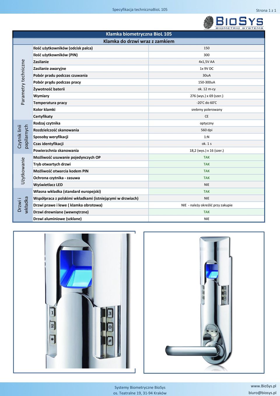 150-300uA 276 (wys.) x 69 (szer.