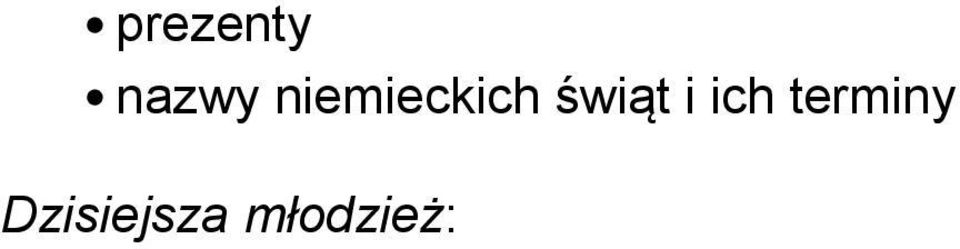 świąt i ich