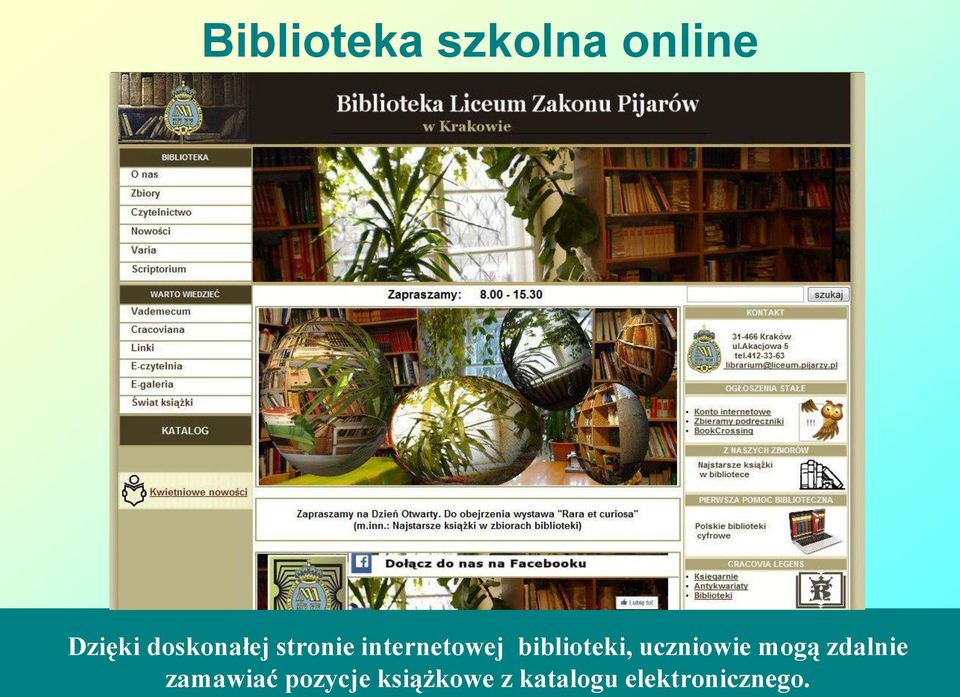 biblioteki, uczniowie mogą zdalnie