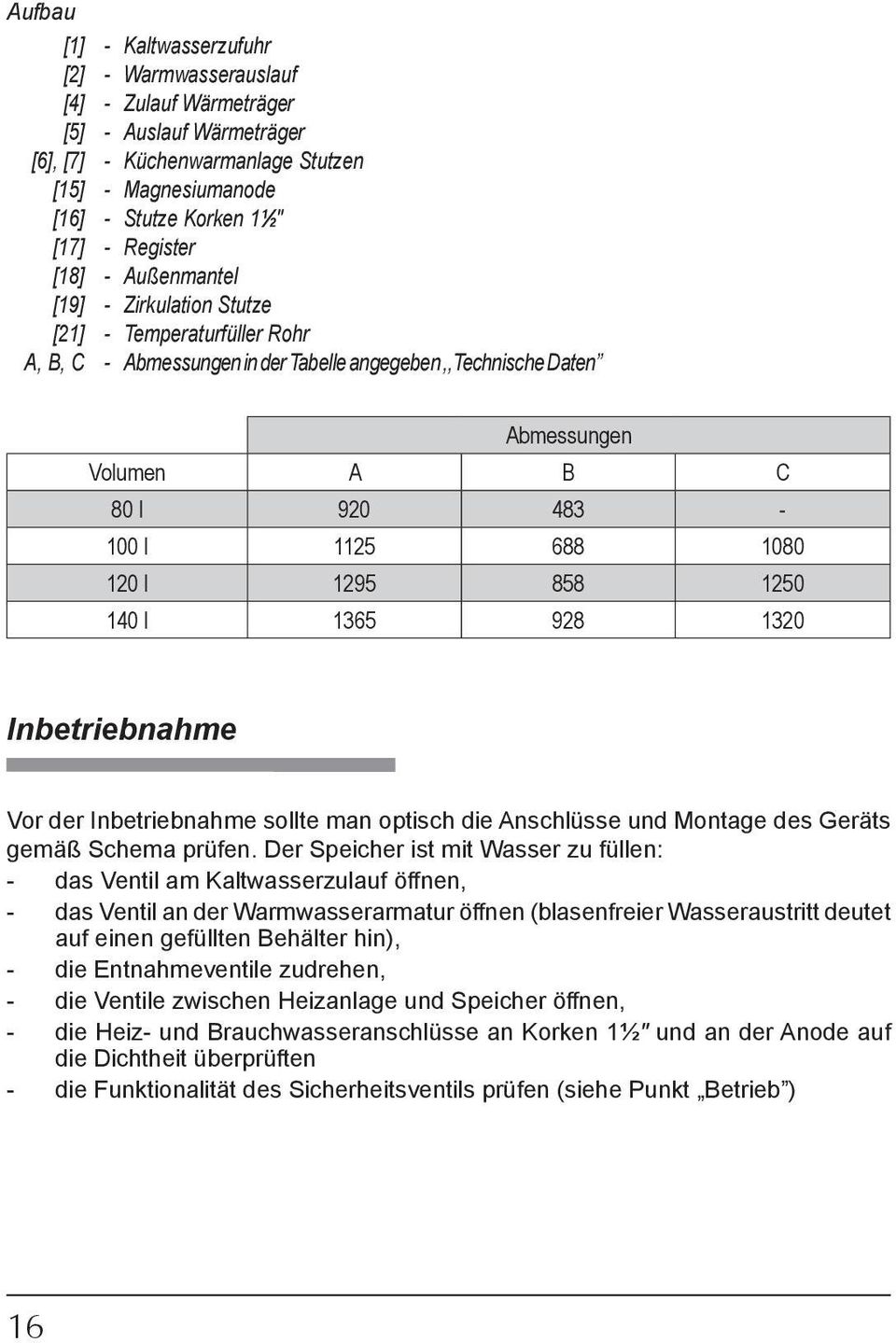 858 250 40 l 365 928 320 Inbetriebnahme Vor der Inbetriebnahme sollte man optisch die Anschlüsse und Montage des Geräts gemäß Schema prüfen.