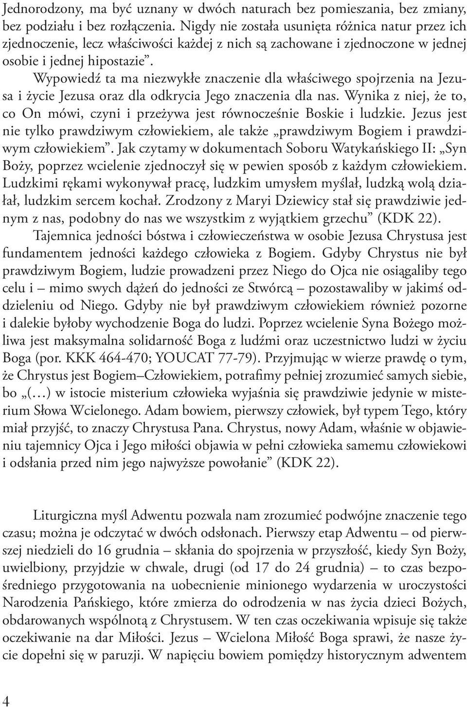 Wypowiedź ta ma niezwykłe znaczenie dla właściwego spojrzenia na Jezusa i życie Jezusa oraz dla odkrycia Jego znaczenia dla nas.