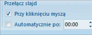 3. Dodatkowo możemy zamienić przezroczyste pole, na którym umieszczony jest tekst, w ozdobną ramkę. Służą do tego style kształtów.