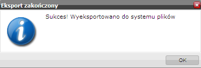 Rysunek 66: Informacja o zapisaniu załączników 3.