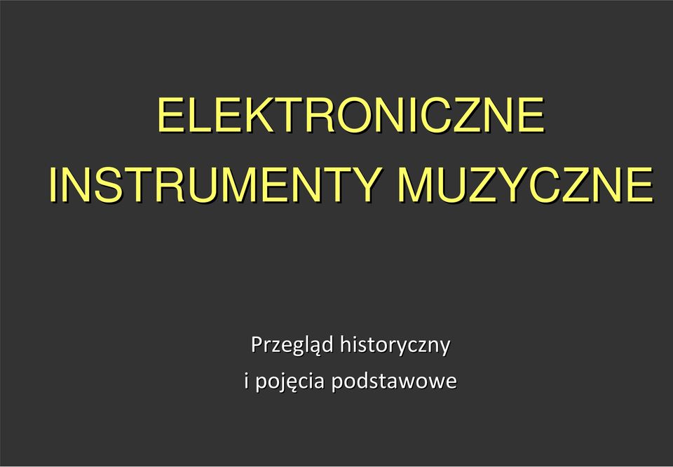 MUZYCZNE Przegląd d