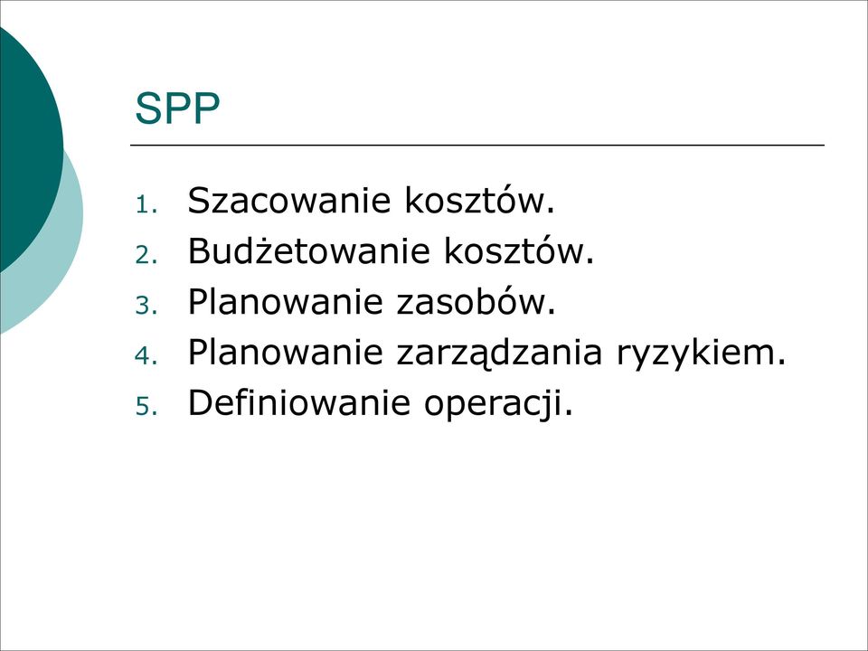 Planowanie zasobów. 4.