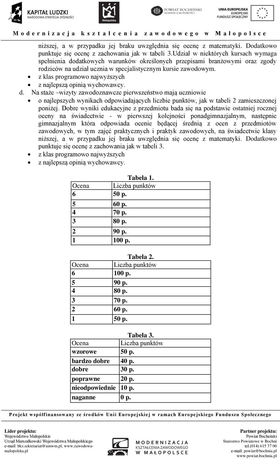 z klas programowo najwyższych z najlepszą opinią wychowawcy. d.