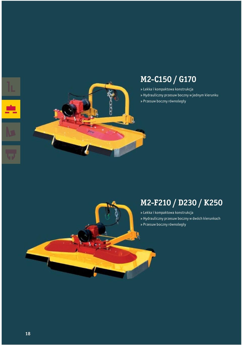 M2-F210 / D230 / K250» Lekka i kompaktowa konstrukcja»