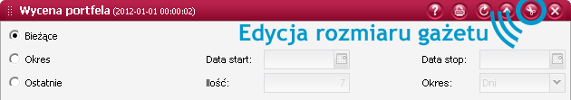 Kolejna funkcja związana jest z dodawaniem dodatkowych pulpitów. Aby go dodać, należy kliknąć funkcję oznaczoną plusem, wprowadzić nazwę np. Przykładowy Pulpit 3 i zatwierdzić przyciskiem OK.