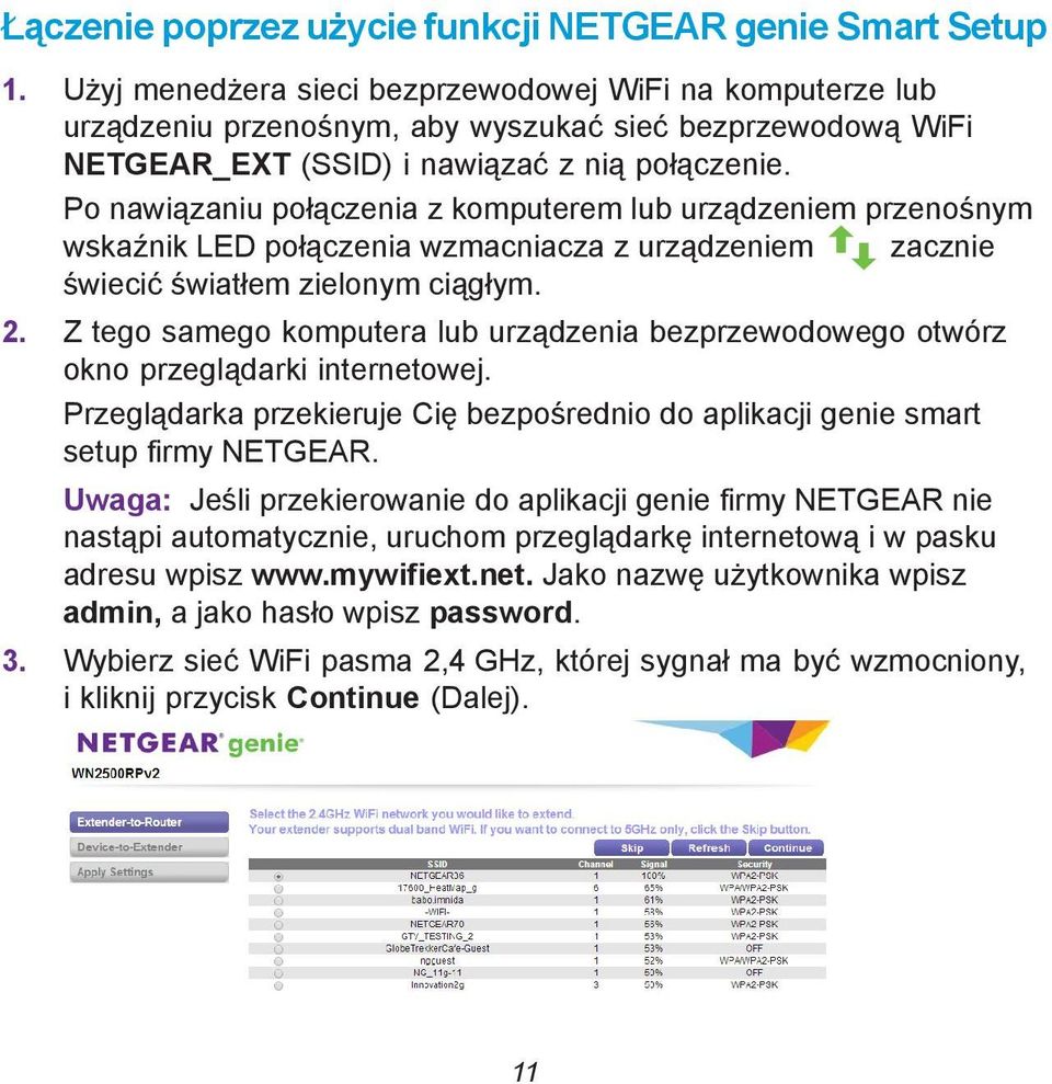 Po nawiązaniu połączenia z komputerem lub urządzeniem przenośnym wskaźnik LED połączenia wzmacniacza z urządzeniem zacznie świecić światłem zielonym ciągłym. 2.