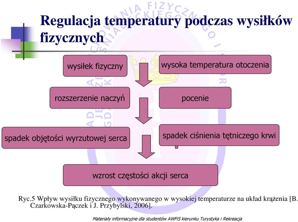 ciśnienia tętniczego krwi wzrost częstości akcji serca Ryc.