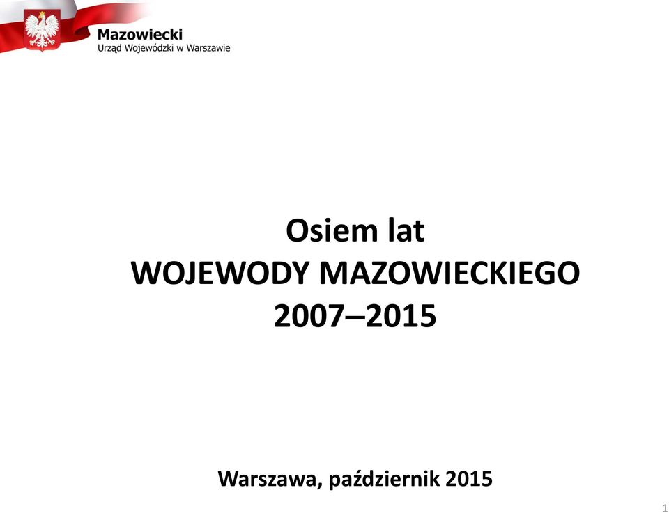 MAZOWIECKIEGO