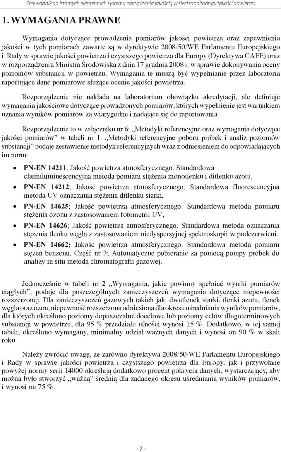 w sprawie r. w sprawie dokonywania dokonywania oceny poziomów oceny poziomów substancji substancji w powietrzu.