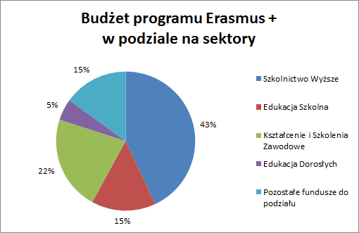 Przemiany w edukacji zawodowej w kontekście relacji szkoła rynek pracy 131 Dla Polski została przeznaczona kwota 100461727 Euro na dofinansowanie działań w 5 sektorach: Szkolnictwo wyższe 48,7% 45.