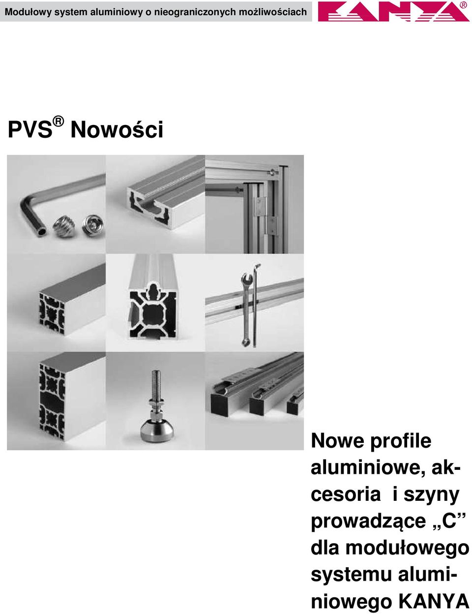 Nowe profile aluminiowe, akcesoria i szyny