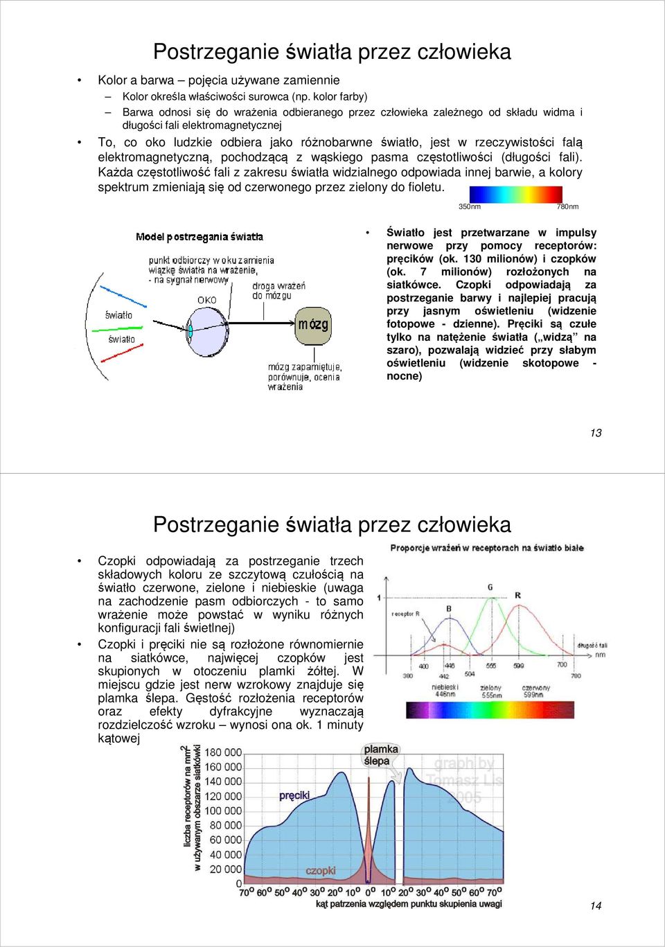 rzeczywistości falą elektromagnetyczną, pochodzącą z wąskiego pasma częstotliwości (długości fali).