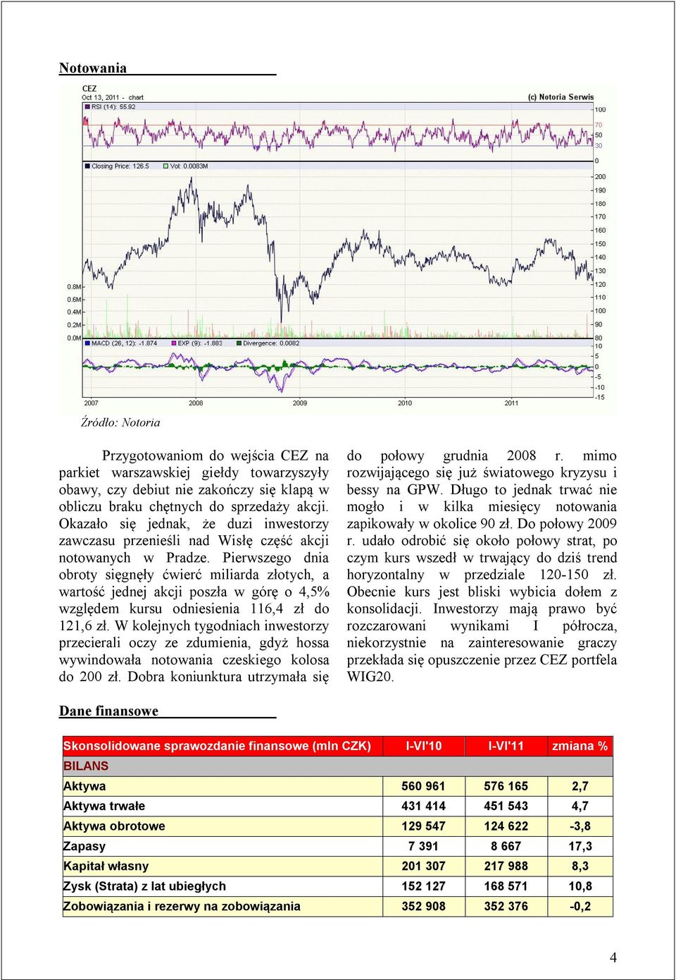 Pierwszego dnia obroty sięgnęły ćwierć miliarda złotych, a wartość jednej akcji poszła w górę o 4,5% względem kursu odniesienia 116,4 zł do 121,6 zł.