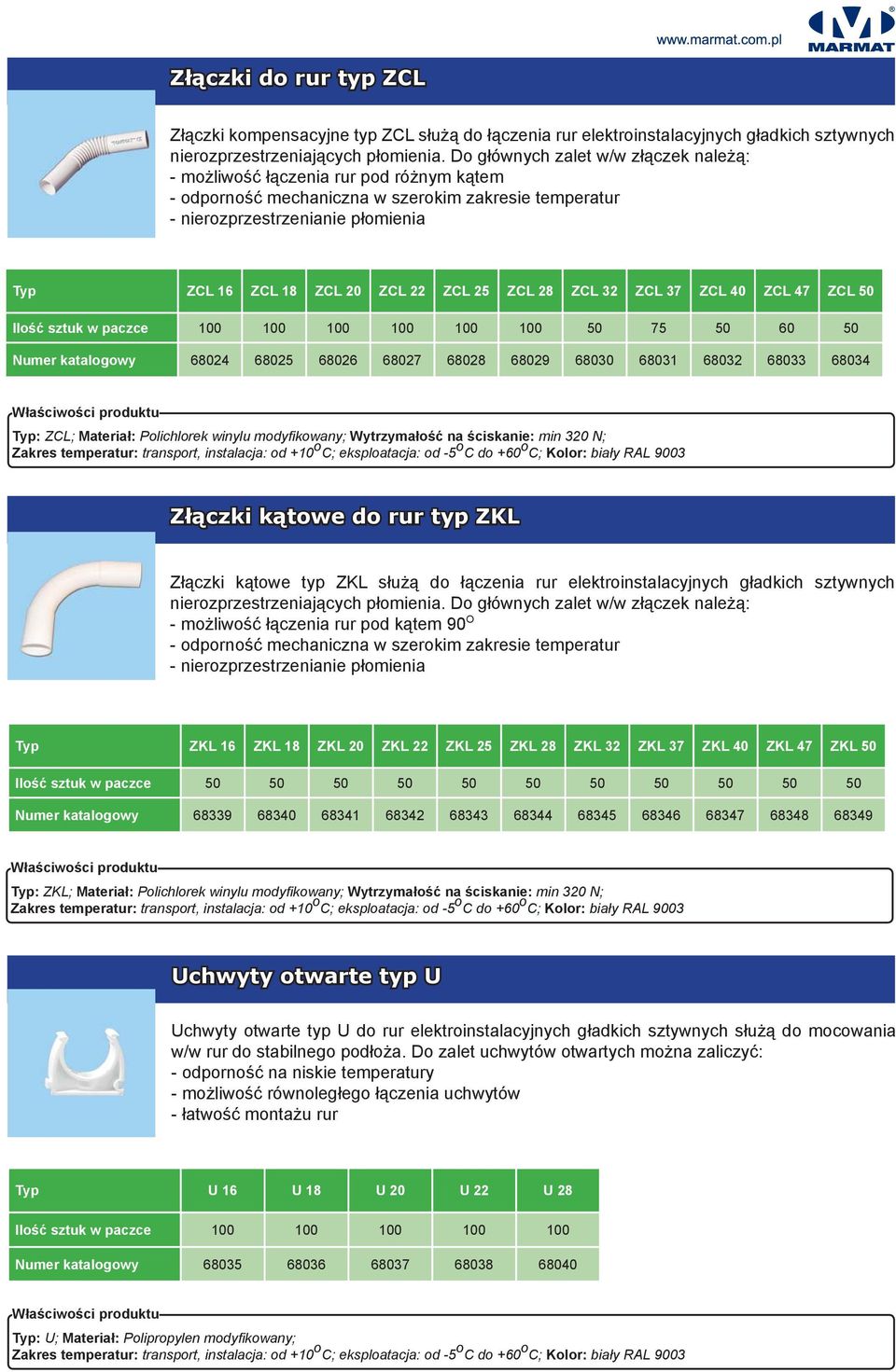 22 ZCL 25 ZCL 28 ZCL 32 ZCL 37 ZCL 40 ZCL 47 ZCL 50 Ilość sztuk w paczce 100 100 100 100 100 100 50 75 50 60 50 Numer katalogowy 68024 68025 68026 68027 68028 68029 68030 68031 68032 68033 68034 Typ: