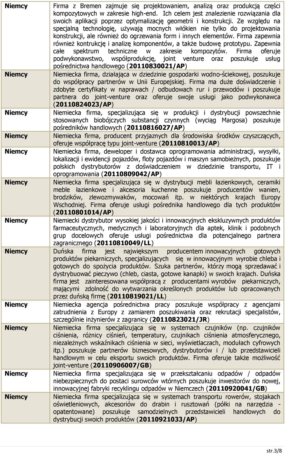 Ze względu na specjalną technologię, używają mocnych włókien nie tylko do projektowania konstrukcji, ale również do ogrzewania form i innych elementów.