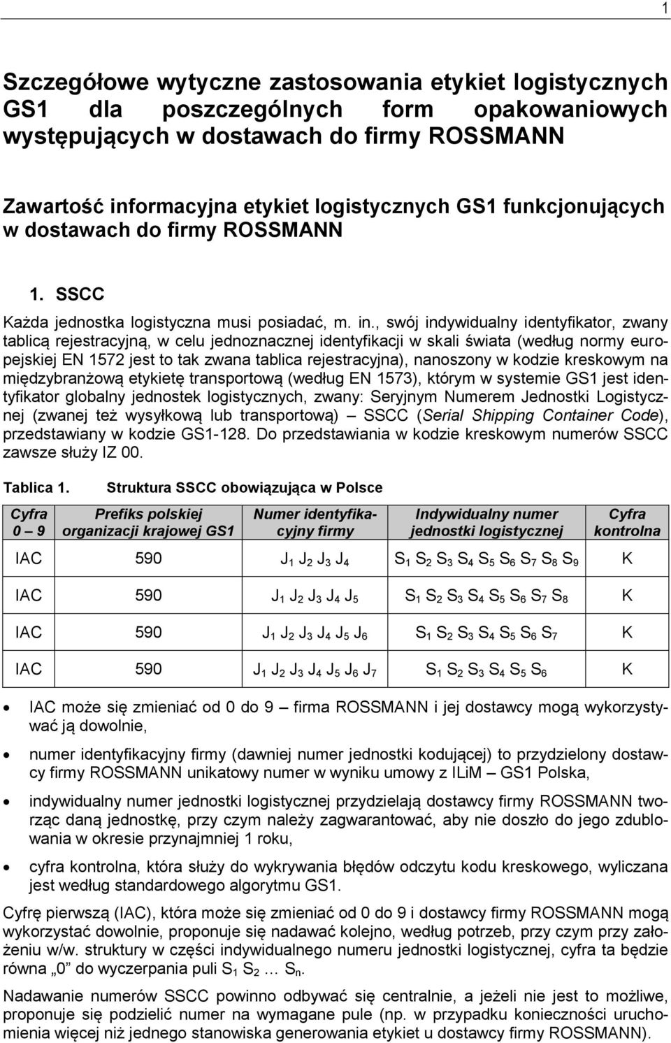 , swój indywidualny identyfikatr, zwany tablicą rejestracyjną, w celu jednznacznej identyfikacji w skali świata (według nrmy eurpejskiej EN 1572 jest t tak zwana tablica rejestracyjna), nanszny w