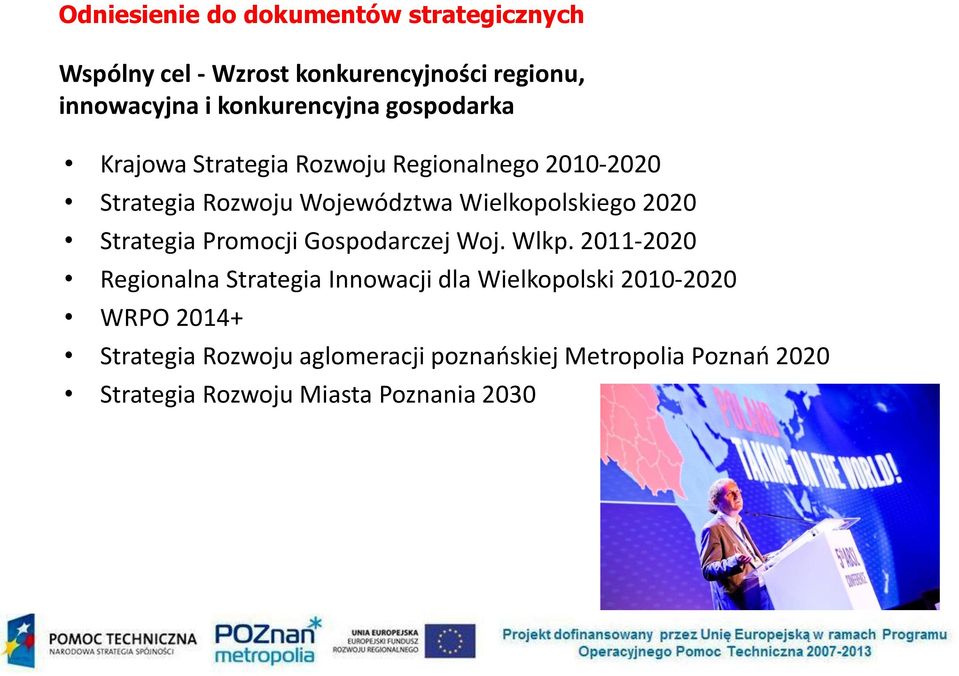 Wielkopolskiego 2020 Strategia Promocji Gospodarczej Woj. Wlkp.
