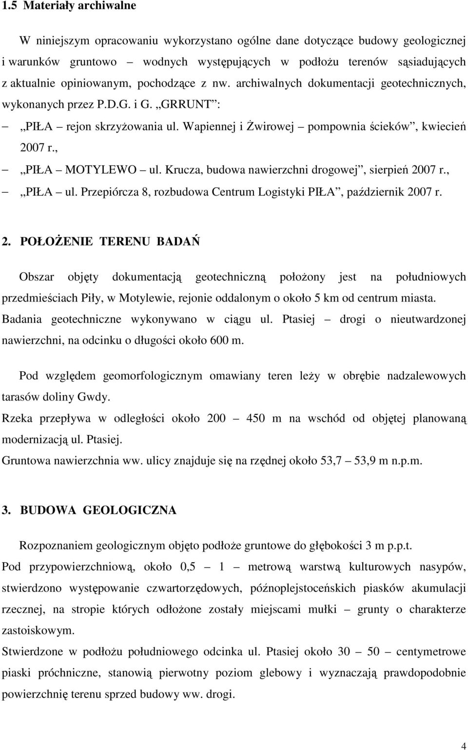 , PIŁA MOTYLEWO ul. Krucza, budowa nawierzchni drogowej, sierpień 20