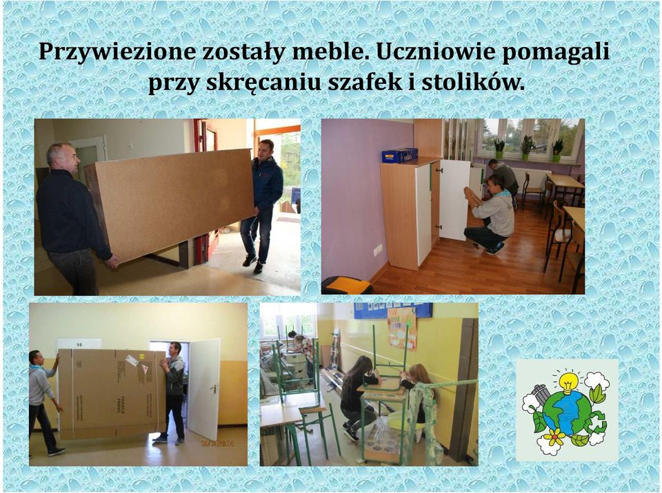 Uczniowie pomagali