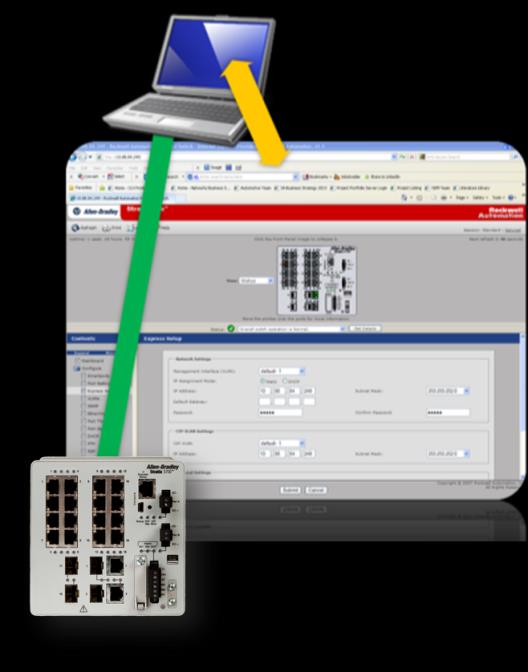 59 Express Setup Tailored for industrial automation applications Automatically sets many parameters including: