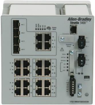 76 Stratix 5400 Managed Switches Stratix 5400 Enhanced Switching and Routing All gig port options for high performance resilient network requirements Layer 3 routing capability for segmented network