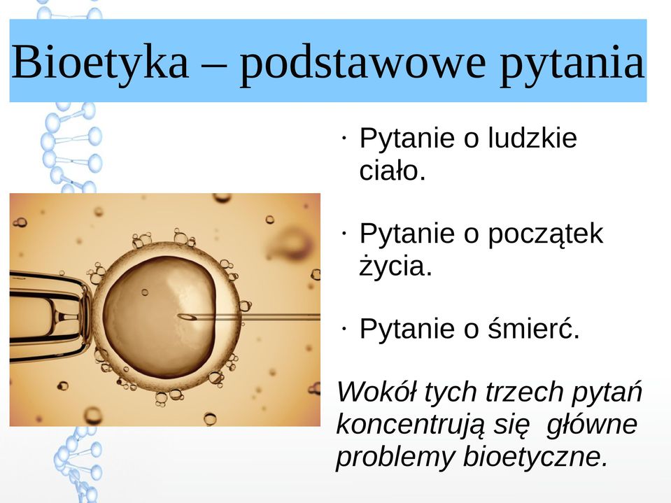 Pytanie o śmierć.