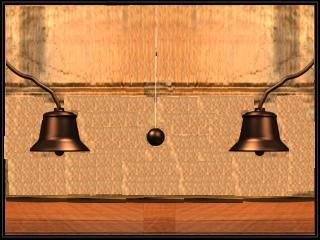 Dzwonki Franklina oryginalnie składały się z dwóch metalowych dzwonków zawieszonych obok siebie(tak aby się ze sobą nie stykały)i odizolowanej metalowej kulki, zawieszonej między nimi(tak, aby nie