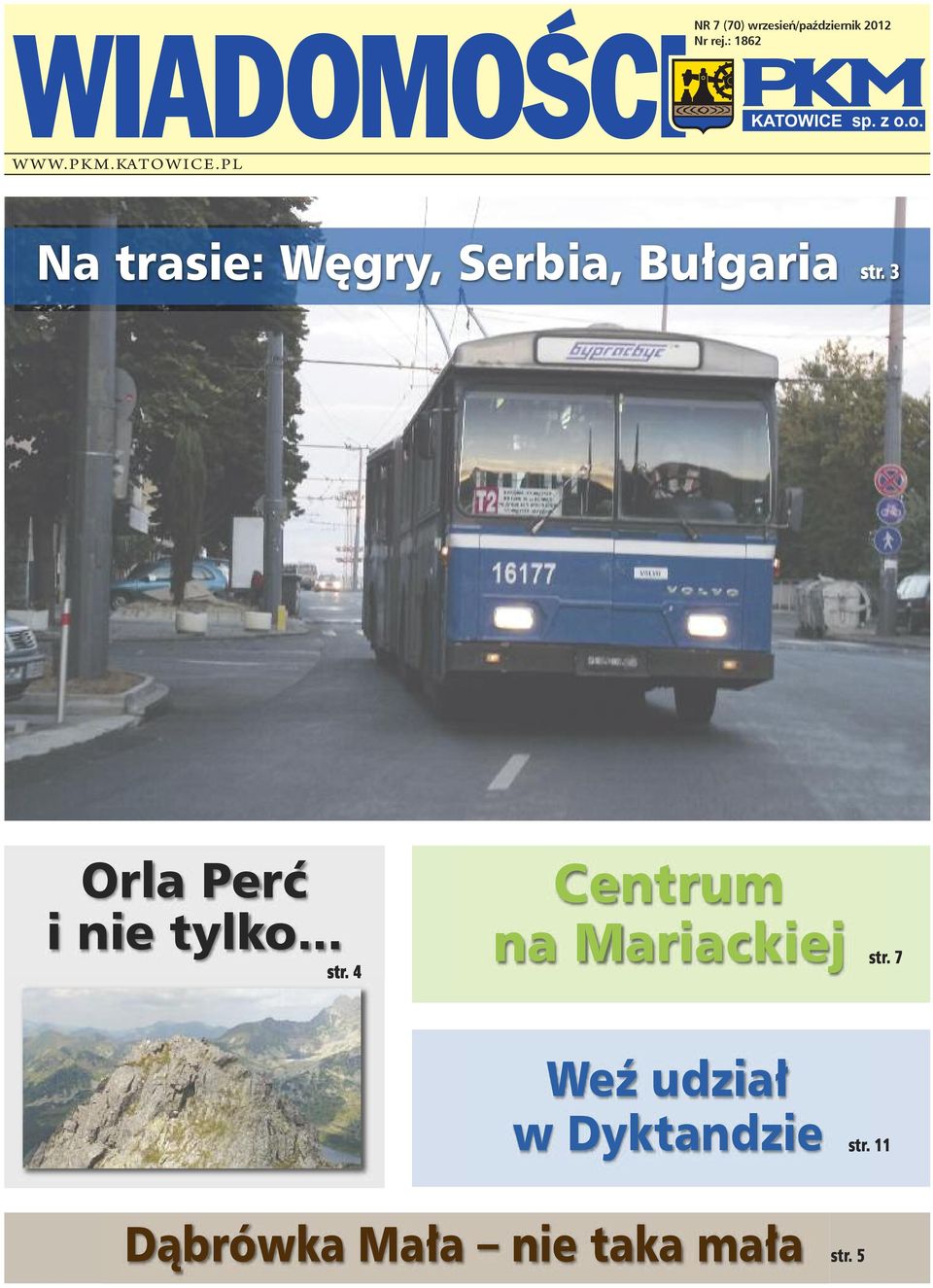 3 Or la Perć Cen trum i nie tylko... str. 4 na Ma riac kiej str.