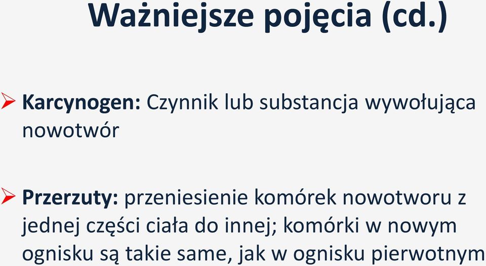 nowotwór Przerzuty: przeniesienie komórek nowotworu z