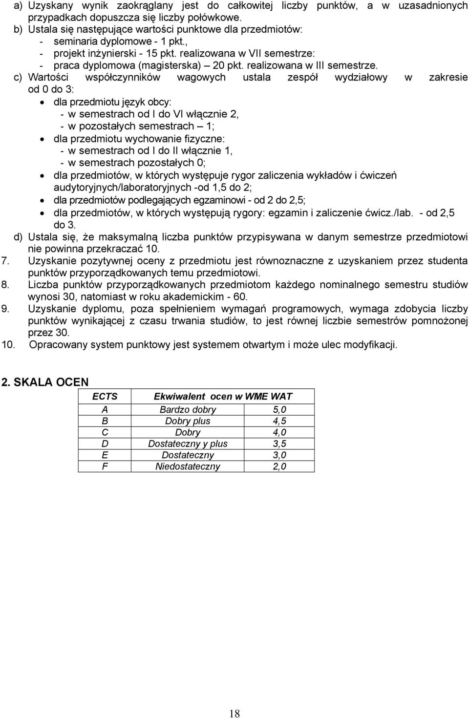 realizowana w III semestrze.