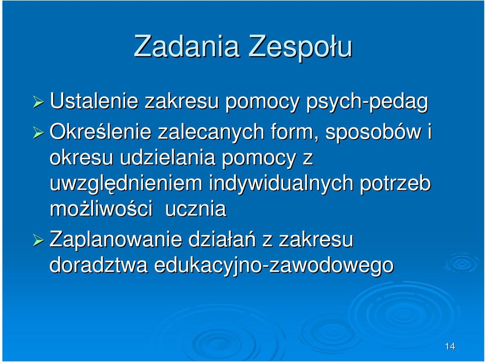 pomocy z uwzględnieniem indywidualnych potrzeb moŝliwo liwości