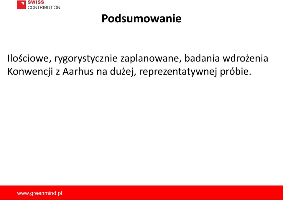 badania wdrożenia Konwencji z