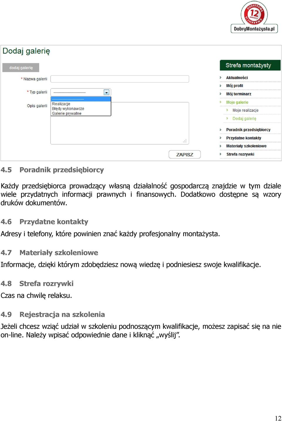 6 Przydatne kontakty Adresy i telefony, które powinien znać każdy profesjonalny montażysta. 4.