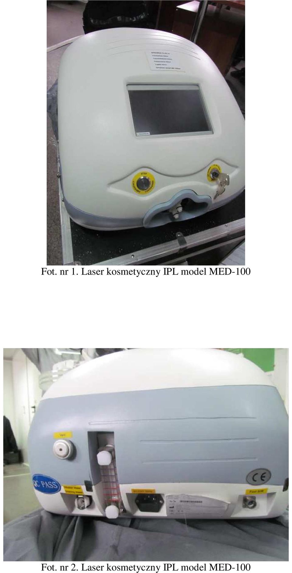 model MED-100 Fot. nr 2.