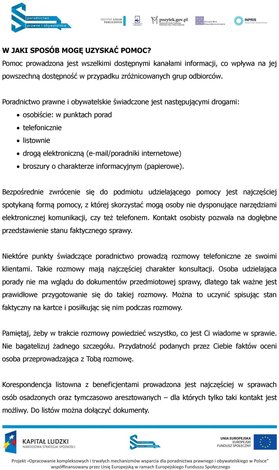 informacyjnym (papierowe).