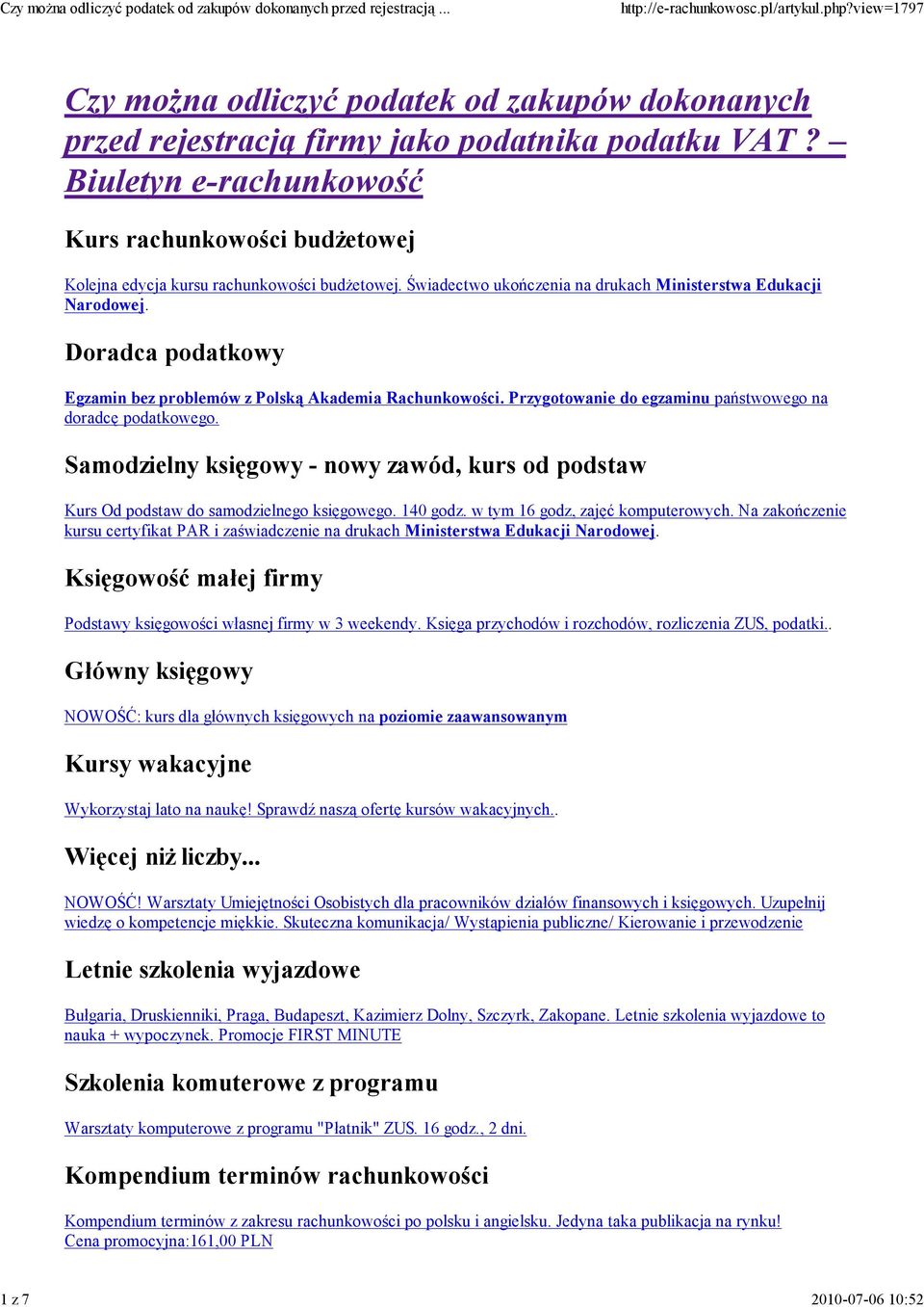 Doradca podatkowy Egzamin bez problemów z Polską Akademia Rachunkowości. Przygotowanie do egzaminu państwowego na doradcę podatkowego.