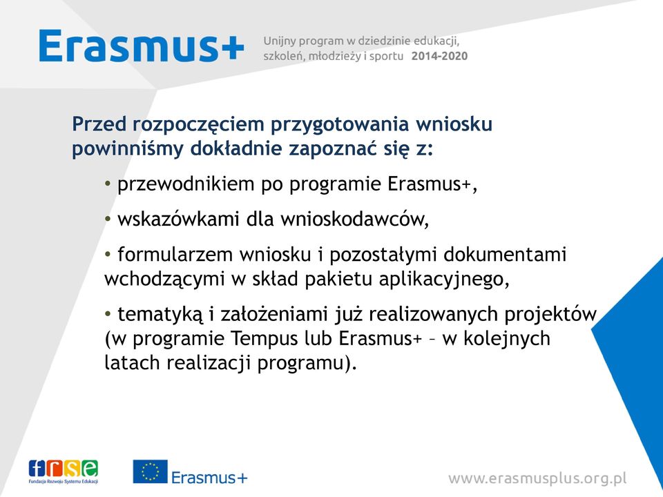 pozostałymi dokumentami wchodzącymi w skład pakietu aplikacyjnego, tematyką i założeniami