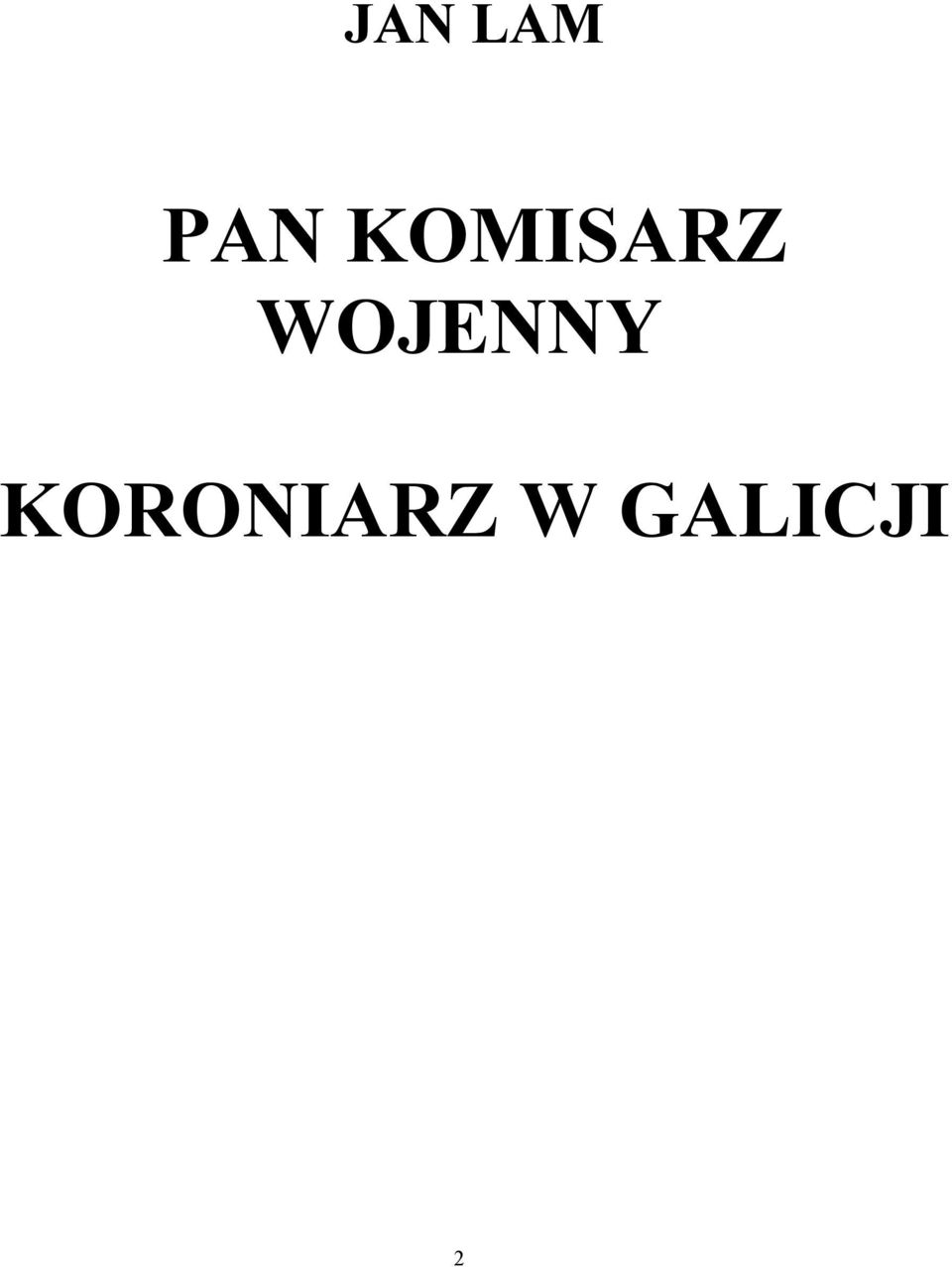 WOJENNY