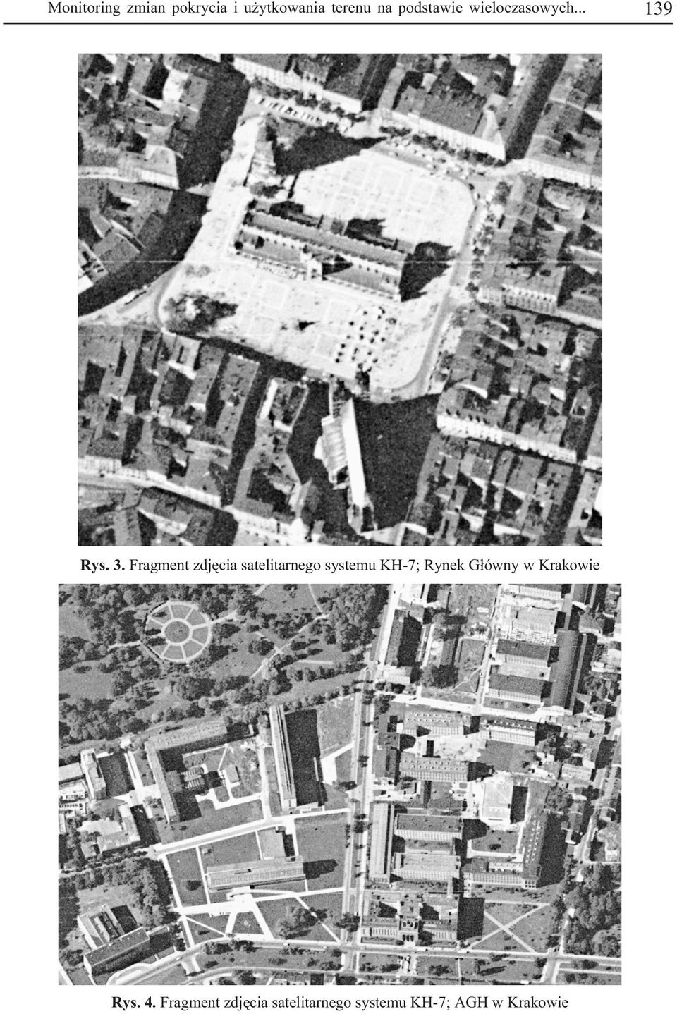 Fragent zdjêcia satelitarnego systeu KH-7; Rynek G³ówny