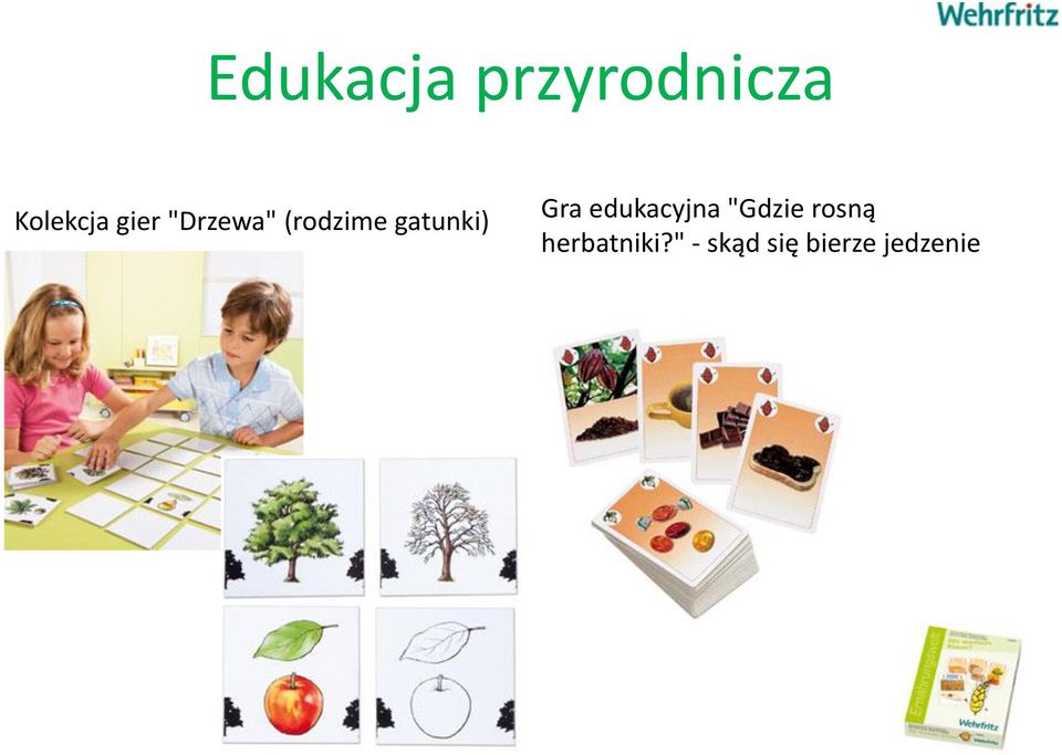 Gra edukacyjna "Gdzie rosną