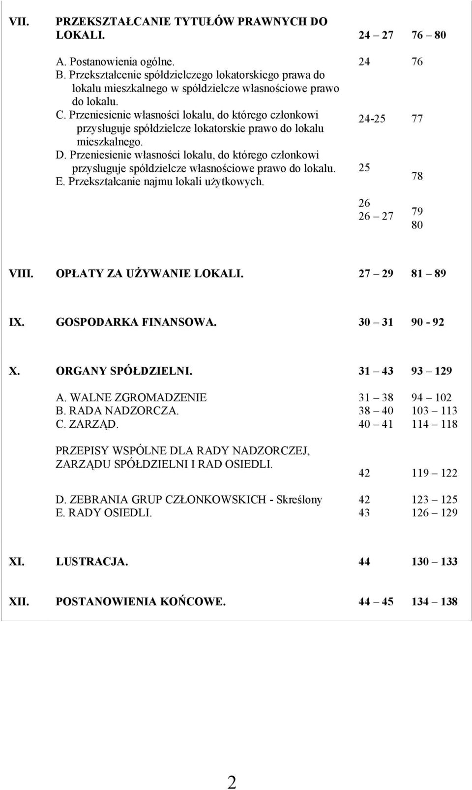 Przeniesienie własności lokalu, do którego członkowi przysługuje spółdzielcze lokatorskie prawo do lokalu mieszkalnego. D.