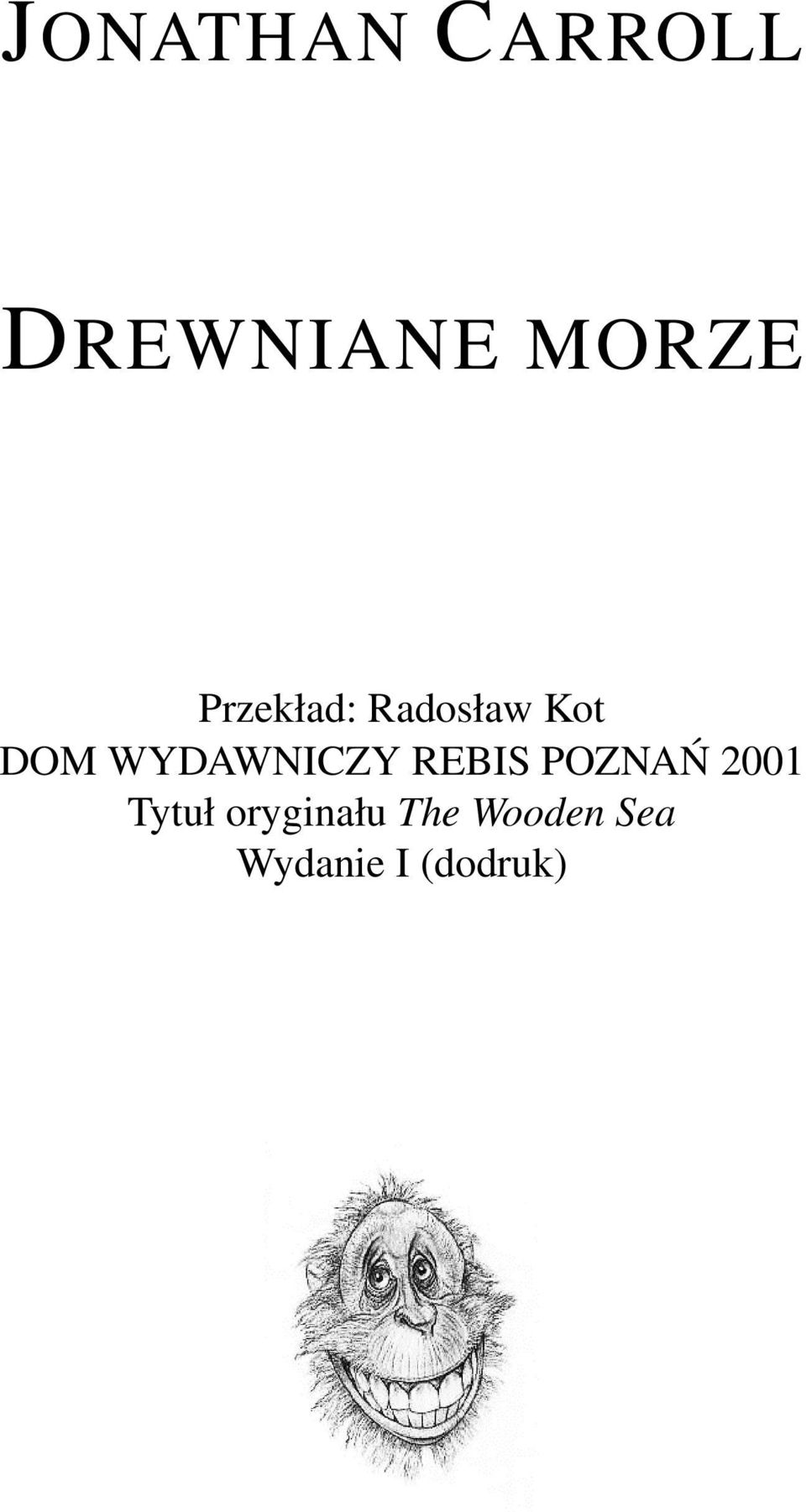 WYDAWNICZY REBIS POZNAŃ 2001 Tytuł